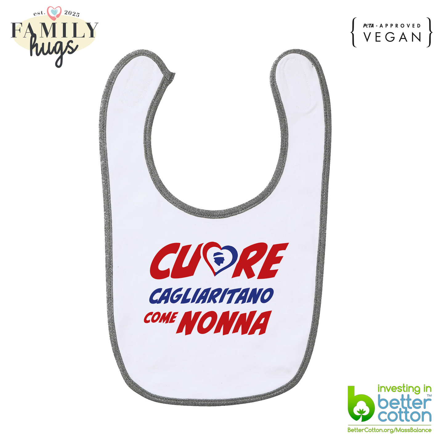 bavaglino -cuore cagliaritano come nonna