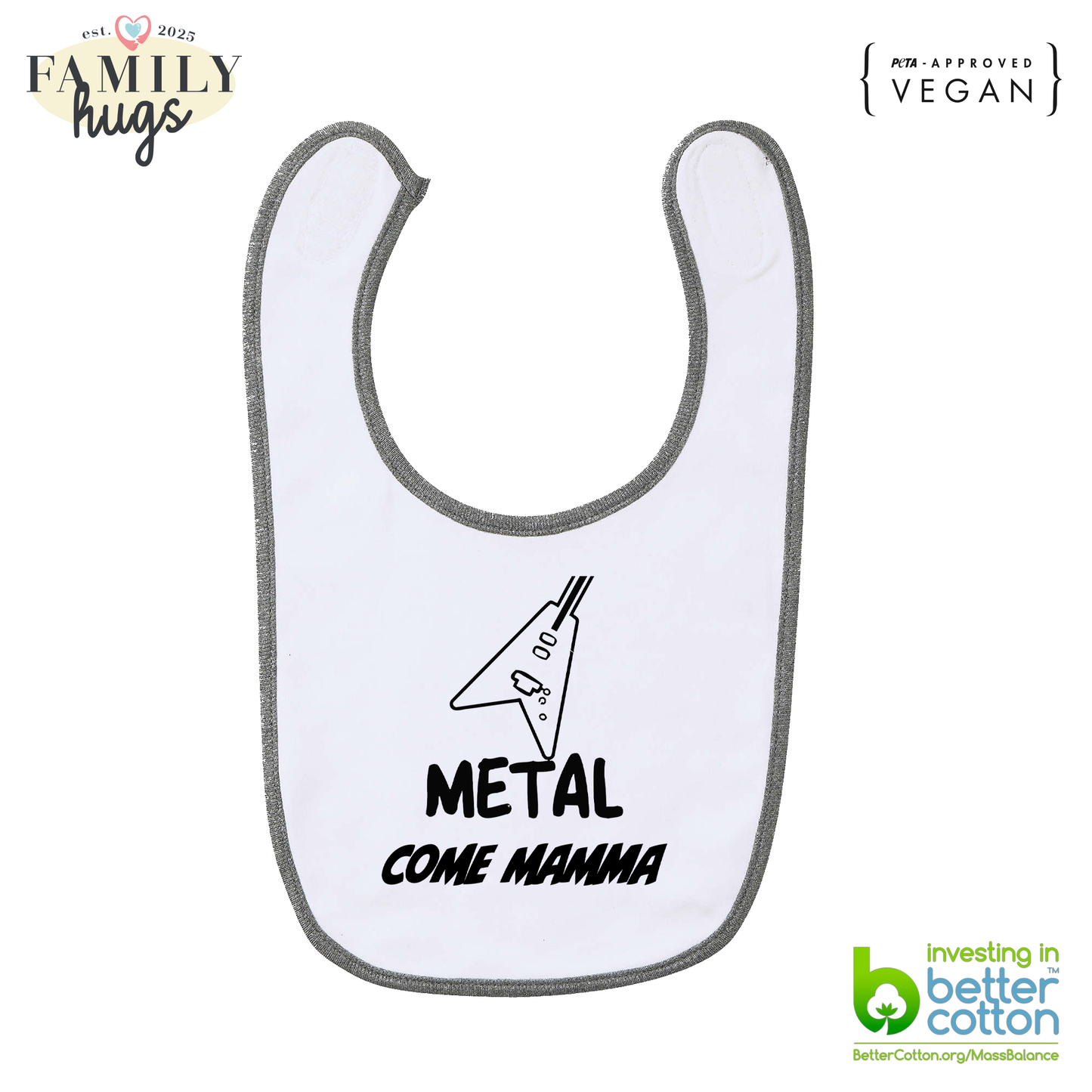 bavaglino -metal come mamma