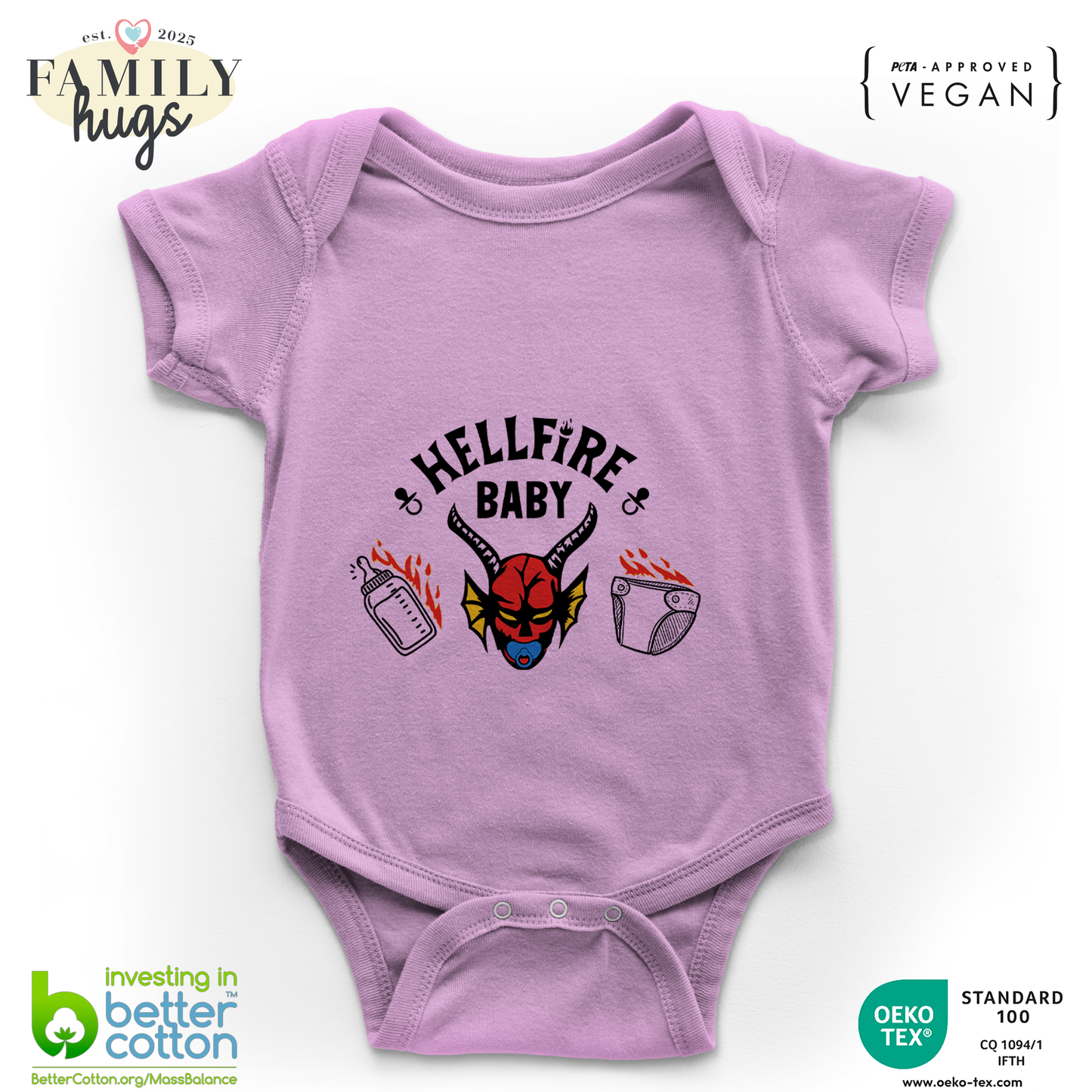 body neonato - hellfire baby