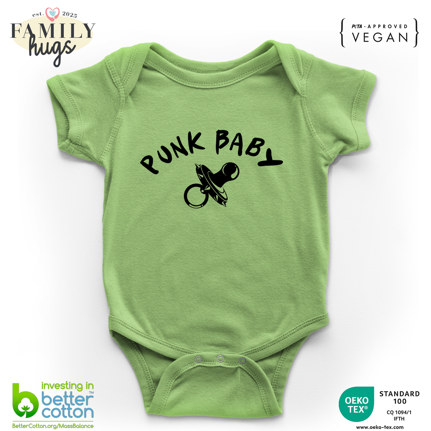 body neonato -punk baby
