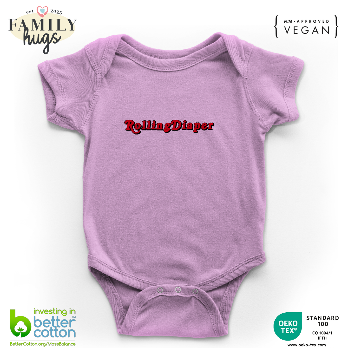body neonato -rolling diaper