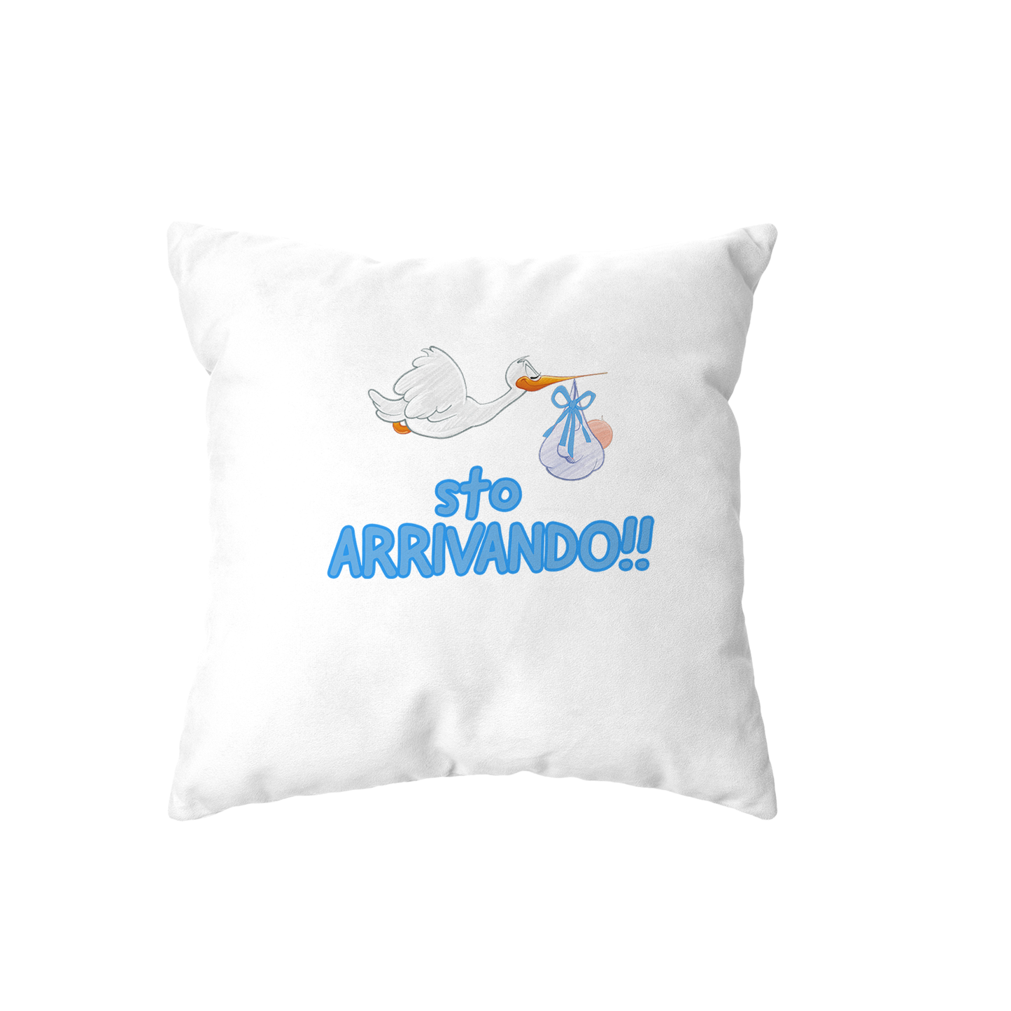 cuscino - sto arrivando bambino