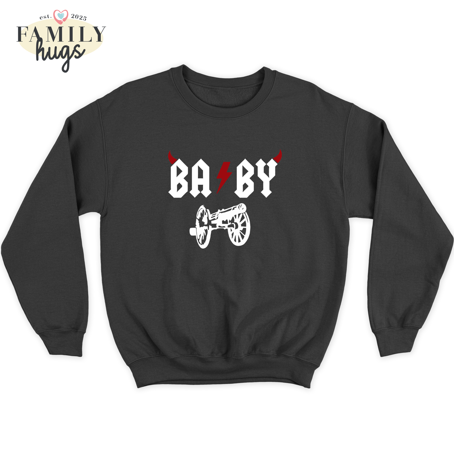 felpa bambino -baby rock