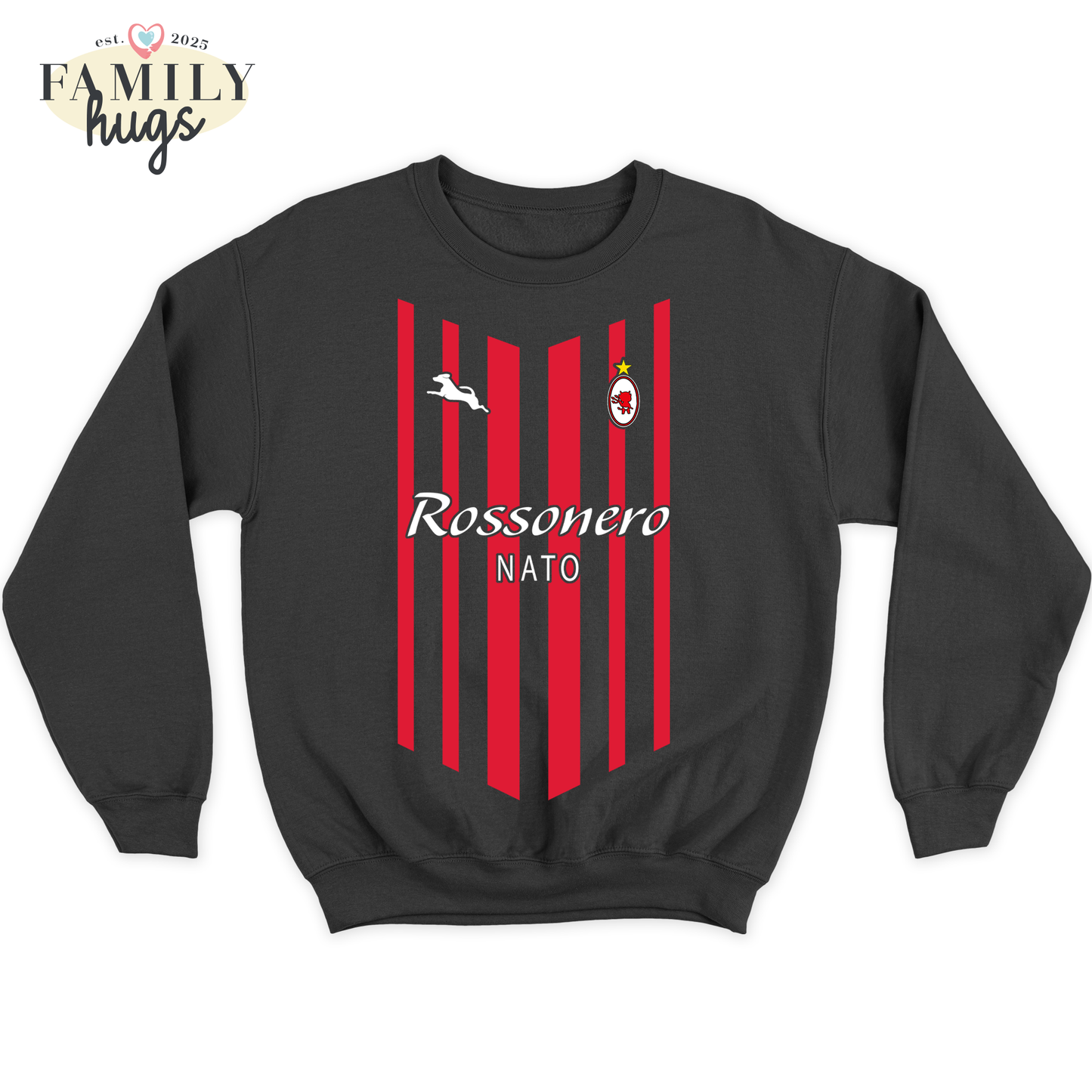 felpa bambino -rossonero nato