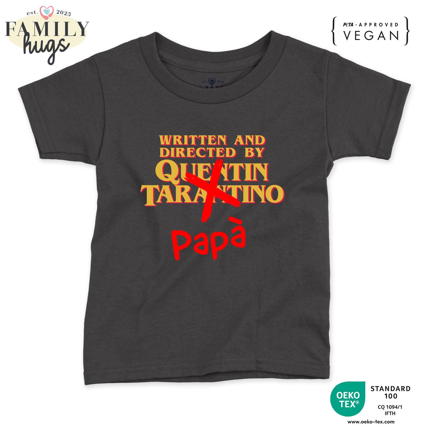maglietta bambino - written and directed by papa