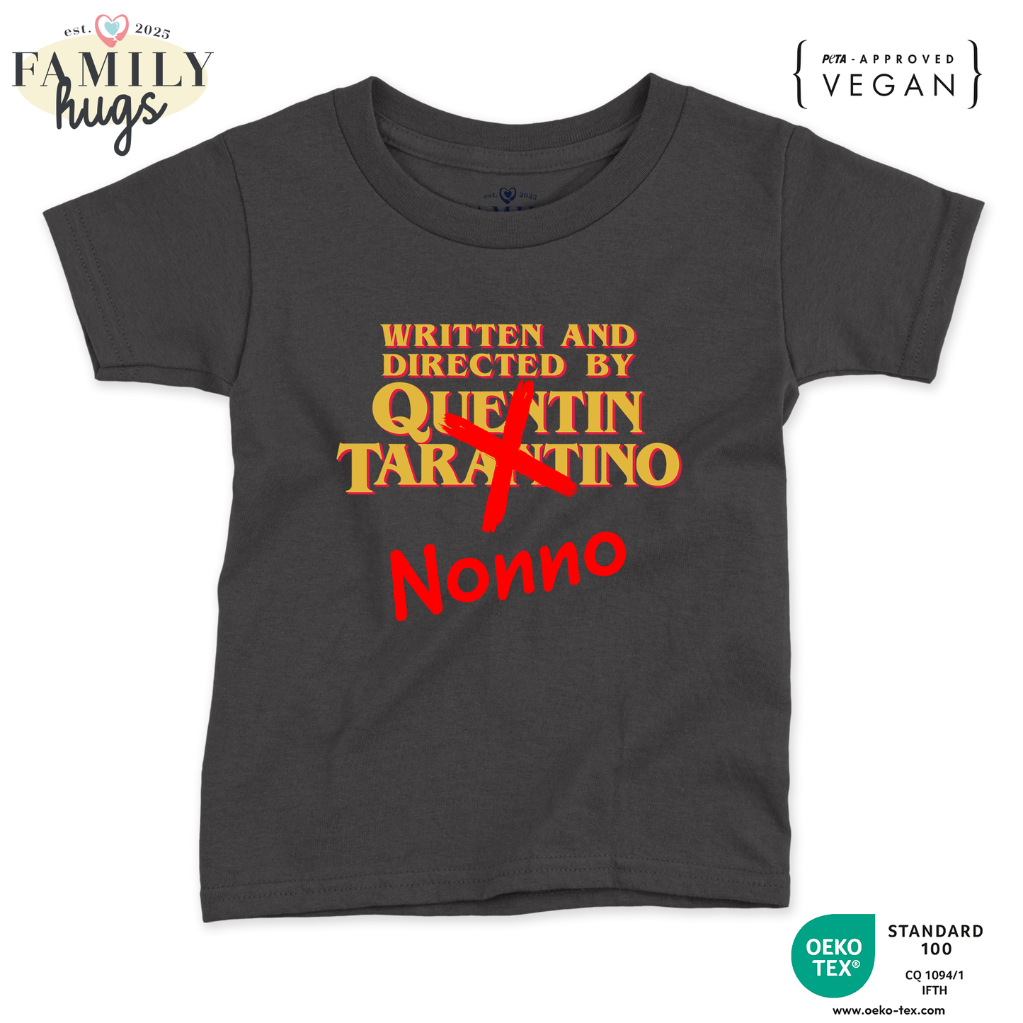 maglietta bambino - written and directed by nonno