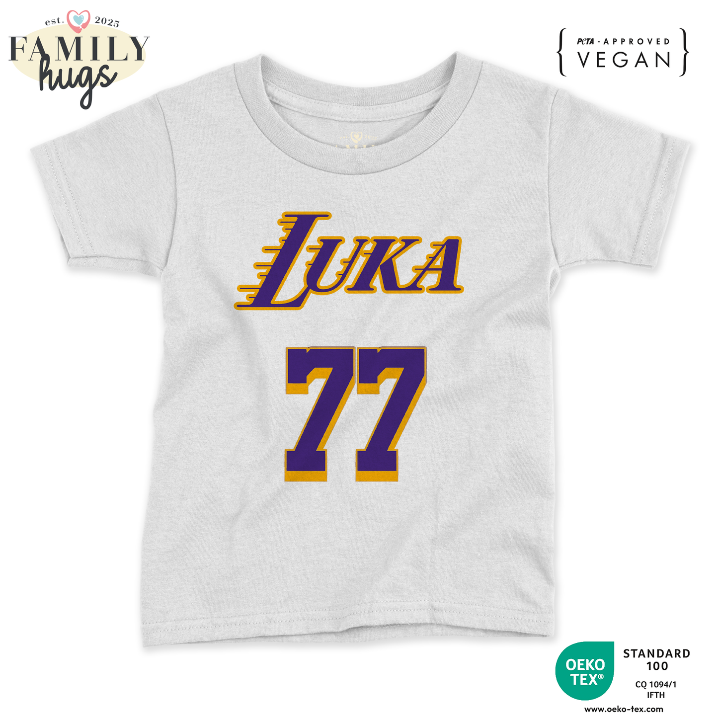 maglietta neonato - luka 77 los angeles