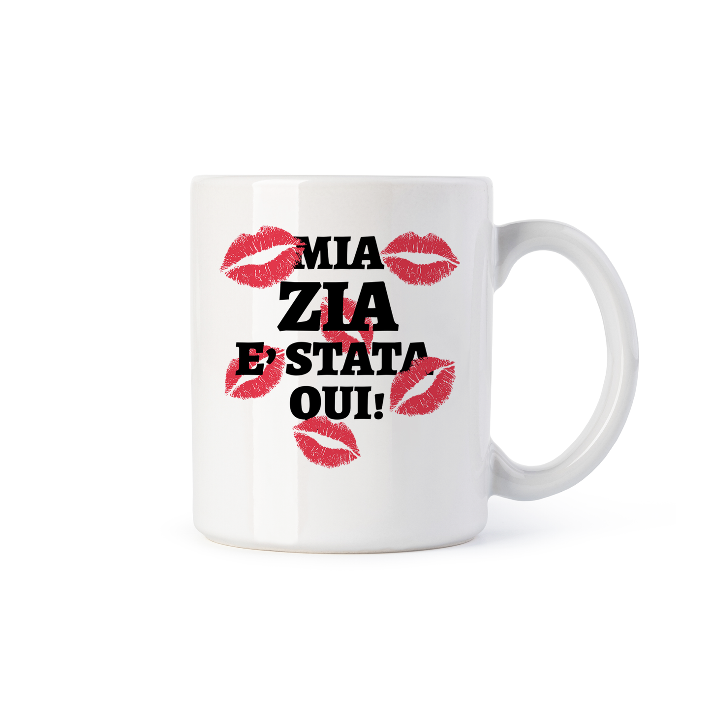 tazza Mug-mia zia e stata qui baci