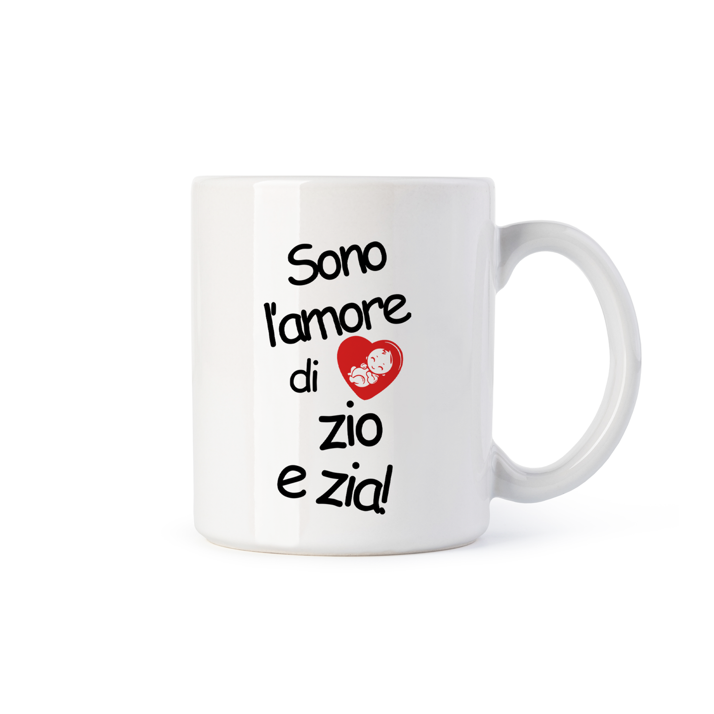 tazza Mug-solo l amore di zio e zia