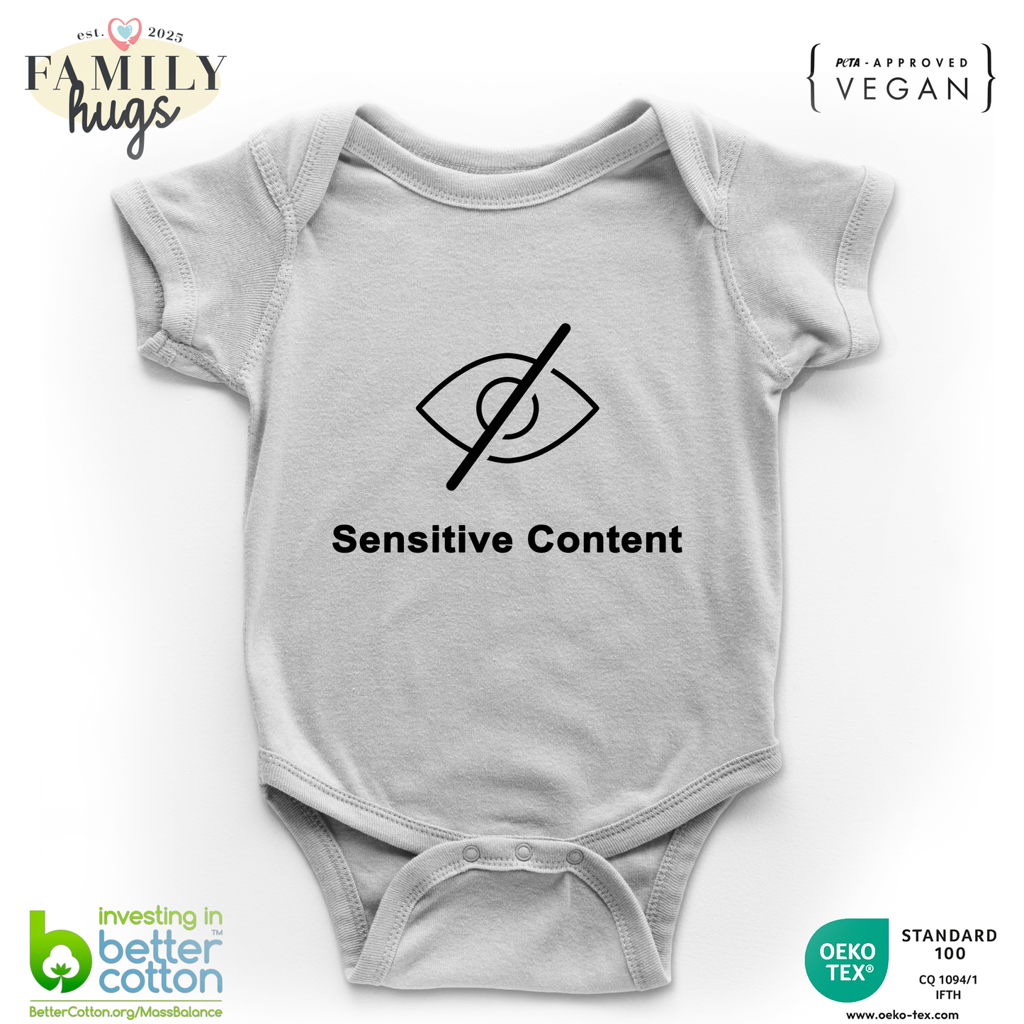 Body Bambino 0-24 Mesi - Attenzione contenuti sensibili Sensitive Content - Family Hugs