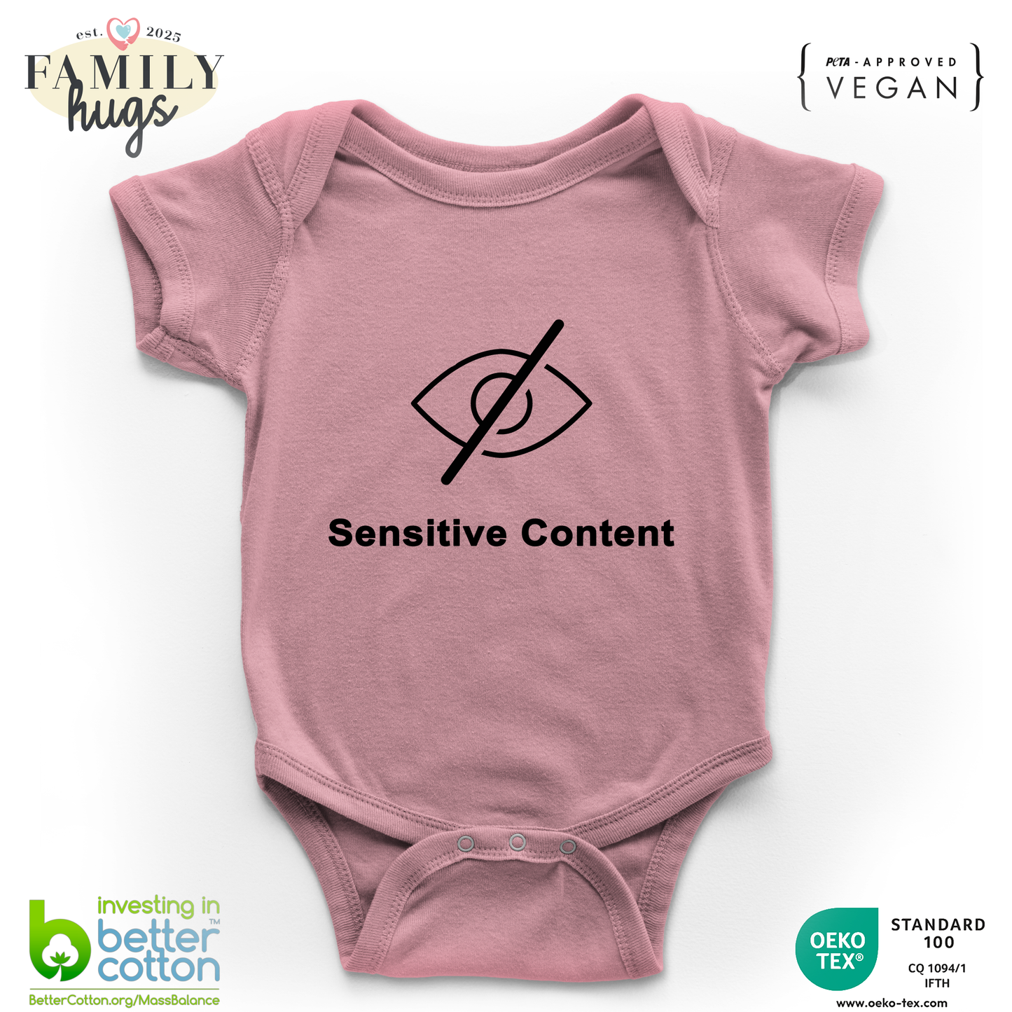Body Bambino 0-24 Mesi - Attenzione contenuti sensibili Sensitive Content - Family Hugs