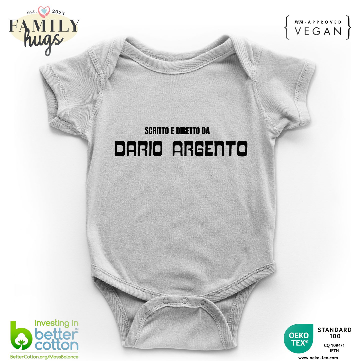 Body Bambino 0-24 Mesi - Scritto e diretto da Dario - Family Hugs