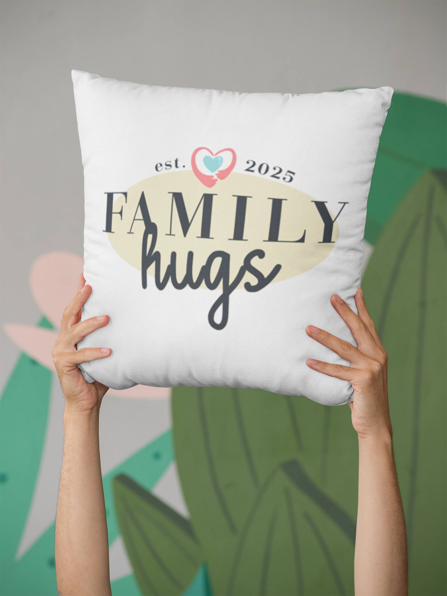 cuscino -cuore giallorosso come papa