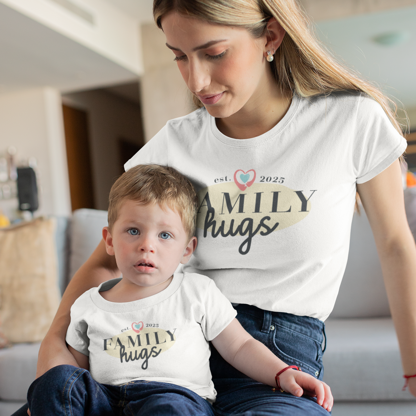 Magliette Papà/Neonato - Cuore bianconero come Papà