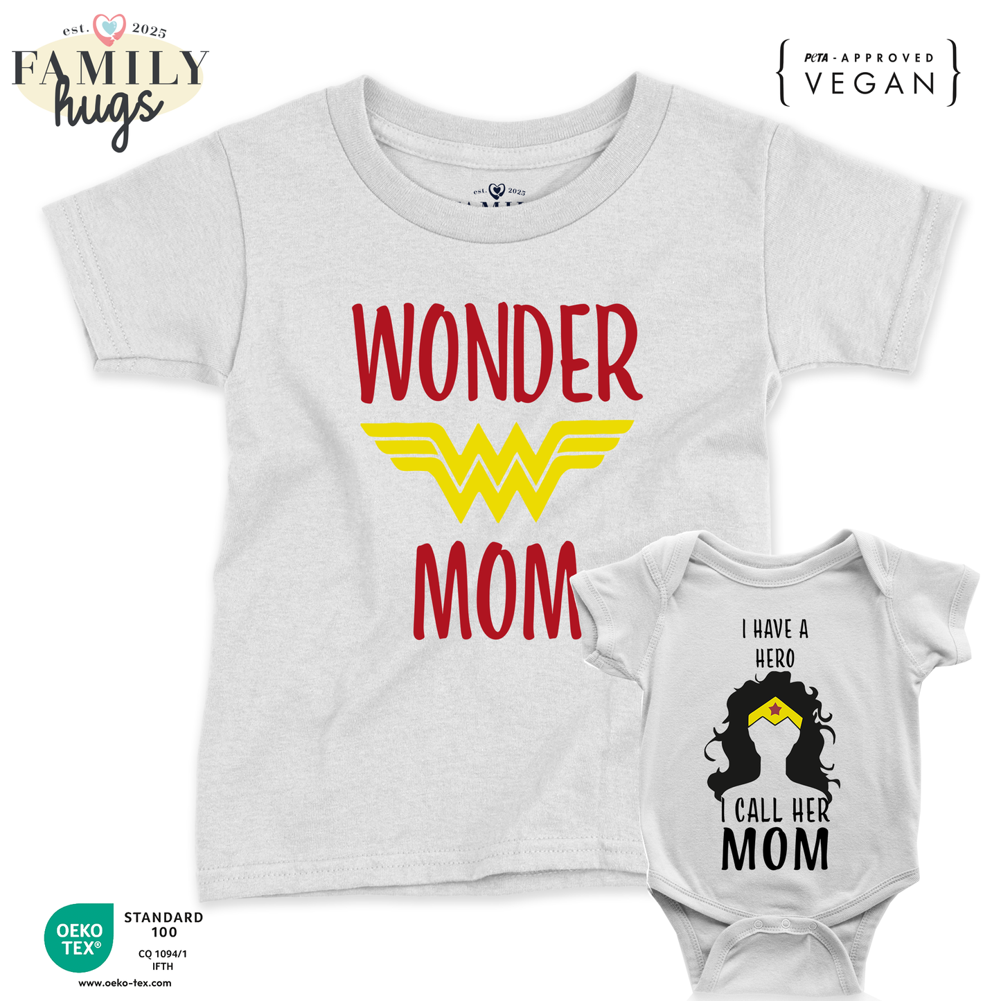 Maglietta e Body - i have a hero i call her mom il ho un eroe si chiama mamma