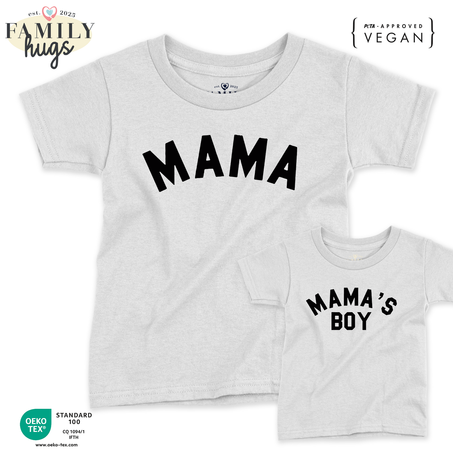 Magliette Mamma/Neonato - Mamma's boy