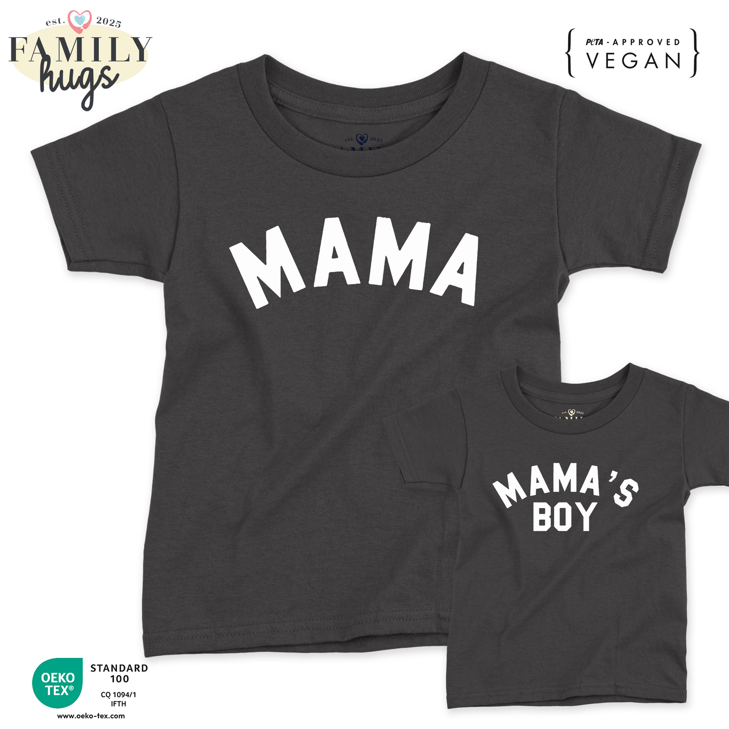 Magliette Mamma/Neonato - Mamma's boy