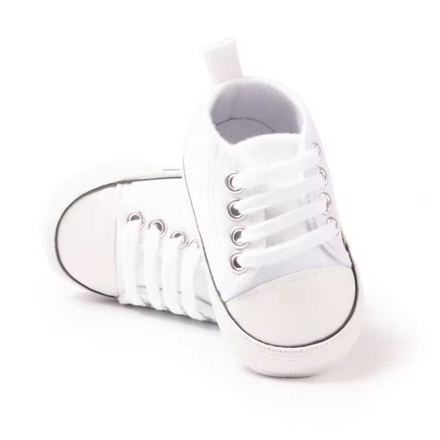 Sneakers Scarpine - cuore biancoceleste 0-6 mesi - FamilyHugs.it