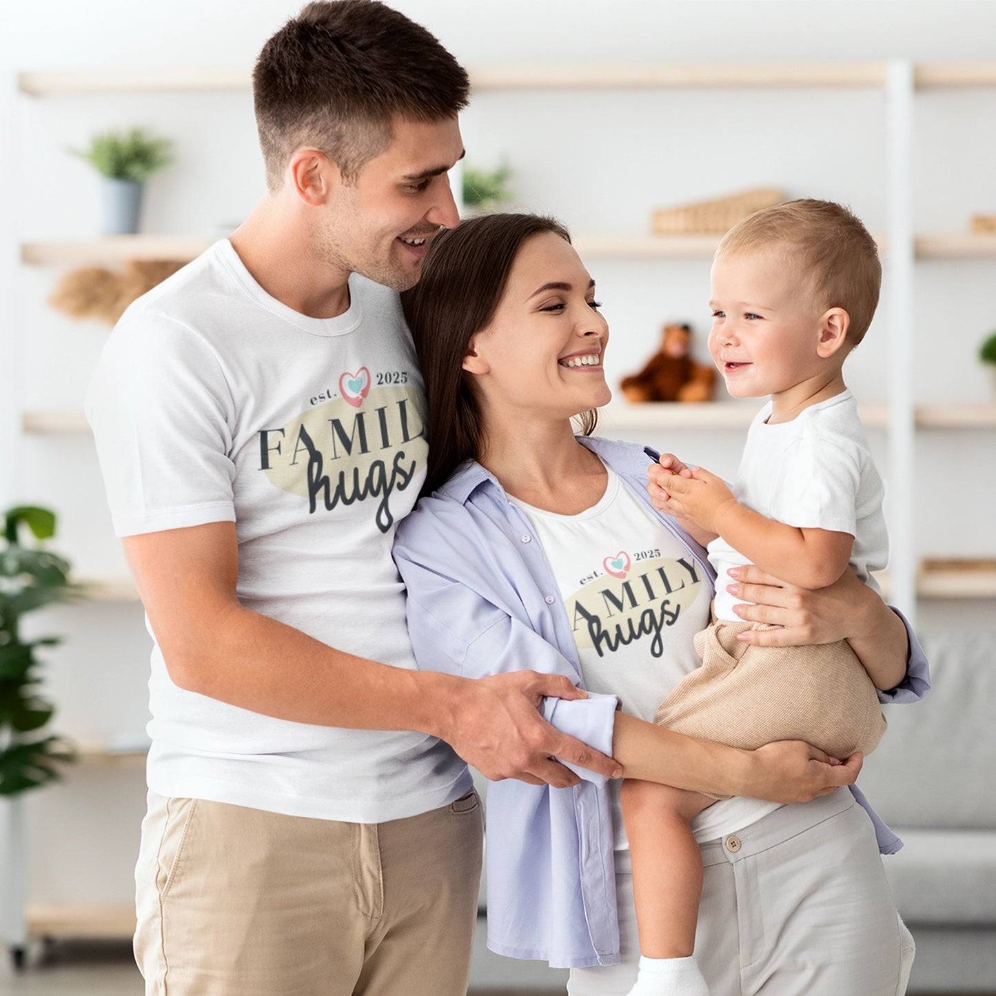 Set magliette Mamma/Papà/Neonato - The Original, the Remix, The Producer