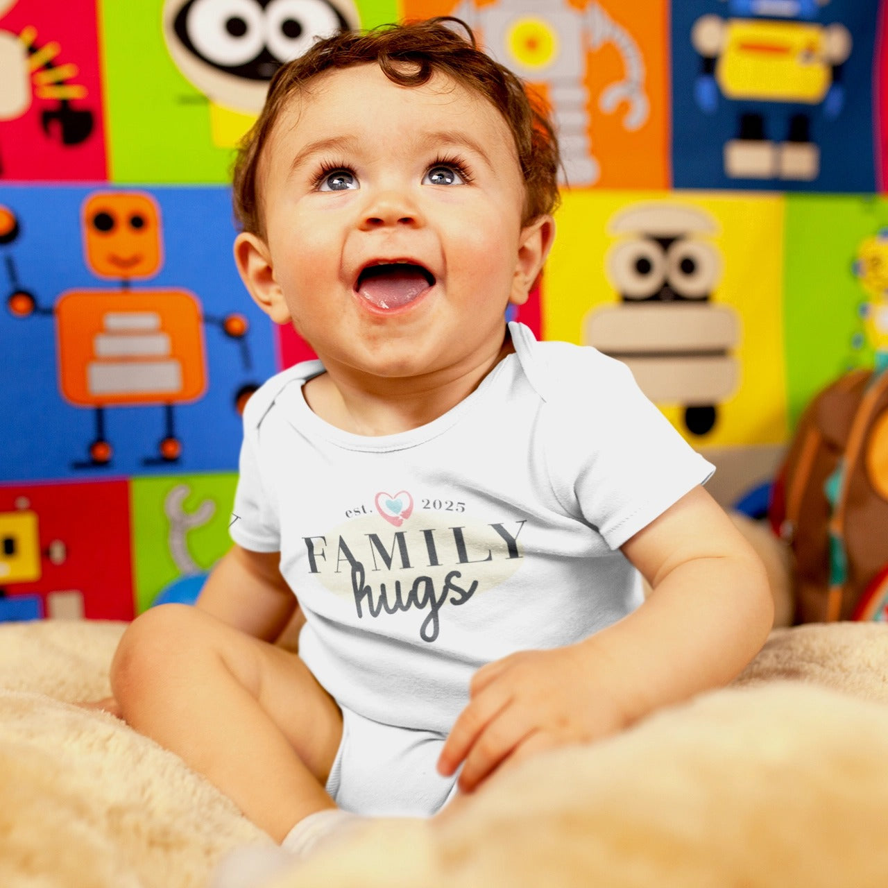 body neonato -cuore napoletano come zio