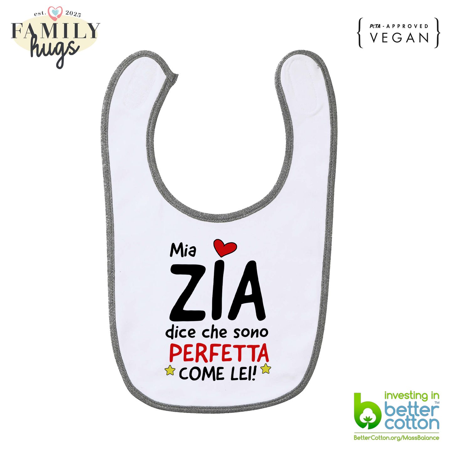 bavaglino - mia zia dice che sono perfetta come lei