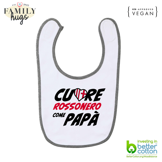 bavaglino -cuore rossonero come papa