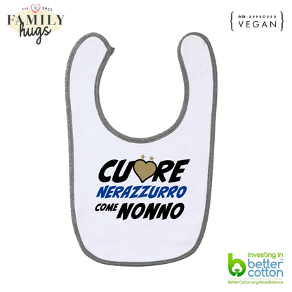 bavaglino -cuore nerazzurro come nonno