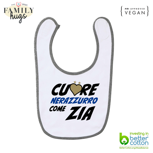 bavaglino -cuore nerazzurro come zia