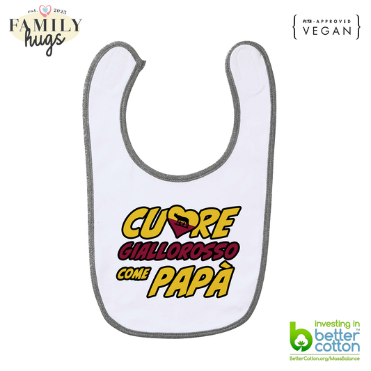 bavaglino -cuore giallorosso come papa
