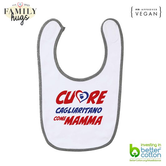 bavaglino -cuore cagliaritano come mamma