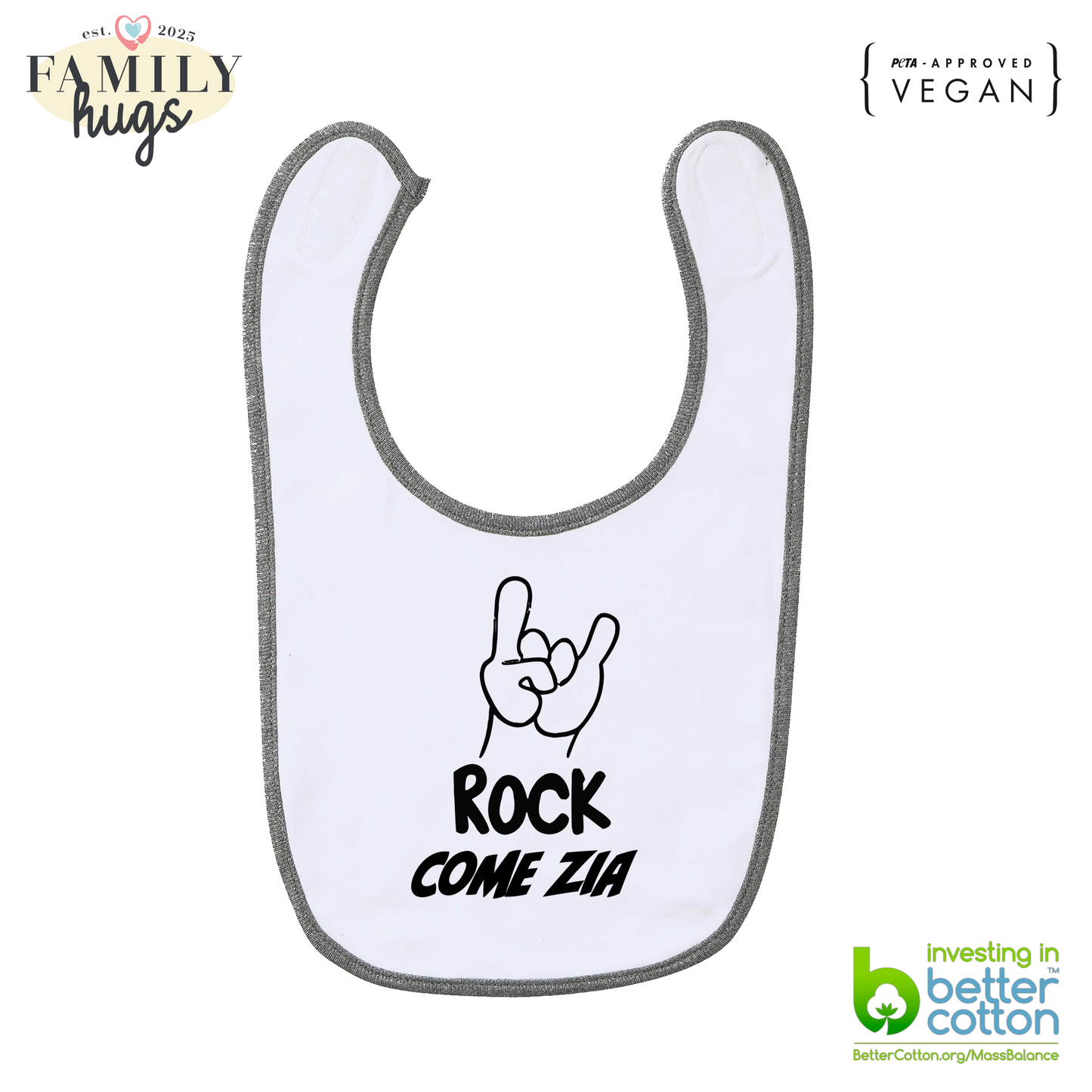 bavaglino -rock corna come zia