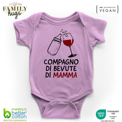 body neonato - compagno di bevute di mamma