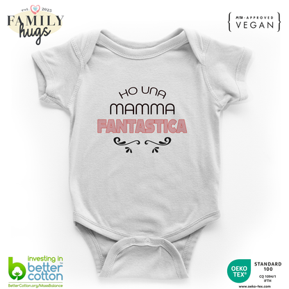 body neonato - ho una mamma fantastica