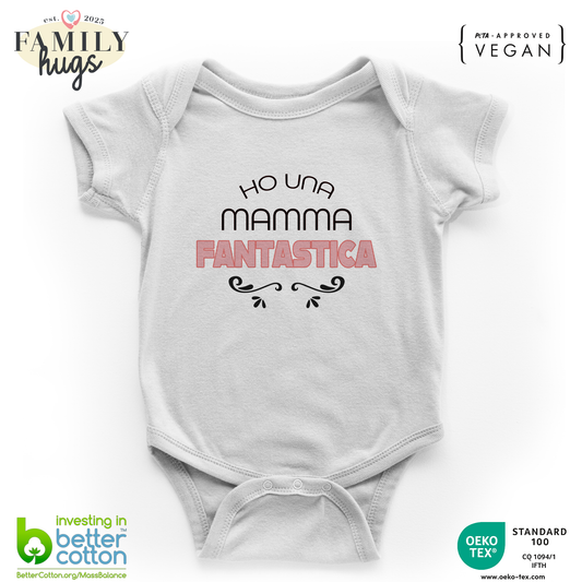 body neonato - ho una mamma fantastica