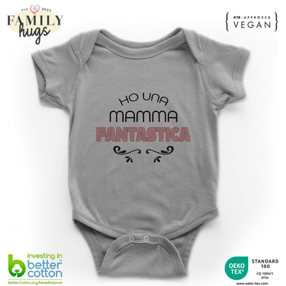 body neonato - ho una mamma fantastica