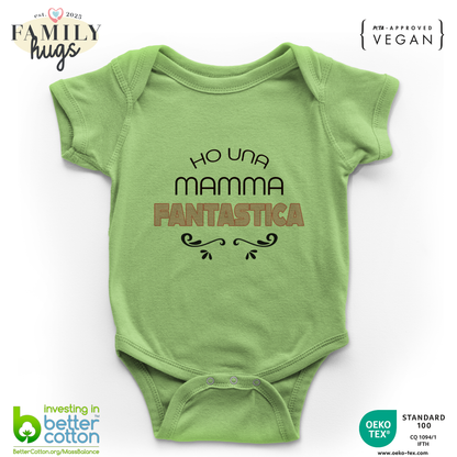 body neonato - ho una mamma fantastica