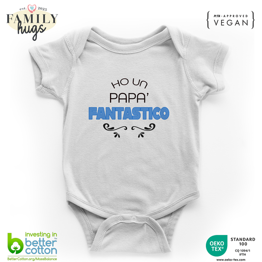body neonato - ho un papa fantastico