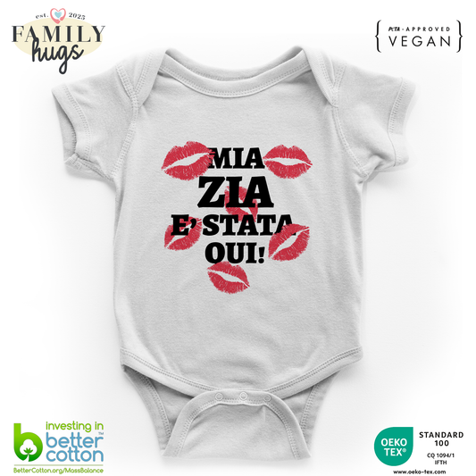 body neonato -mia zia e stata qui baci