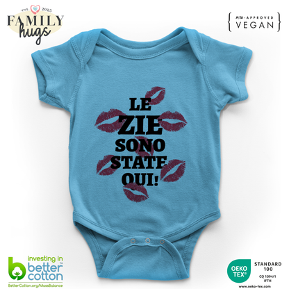 body neonato -le zie sono state qui