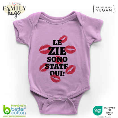 body neonato -le zie sono state qui