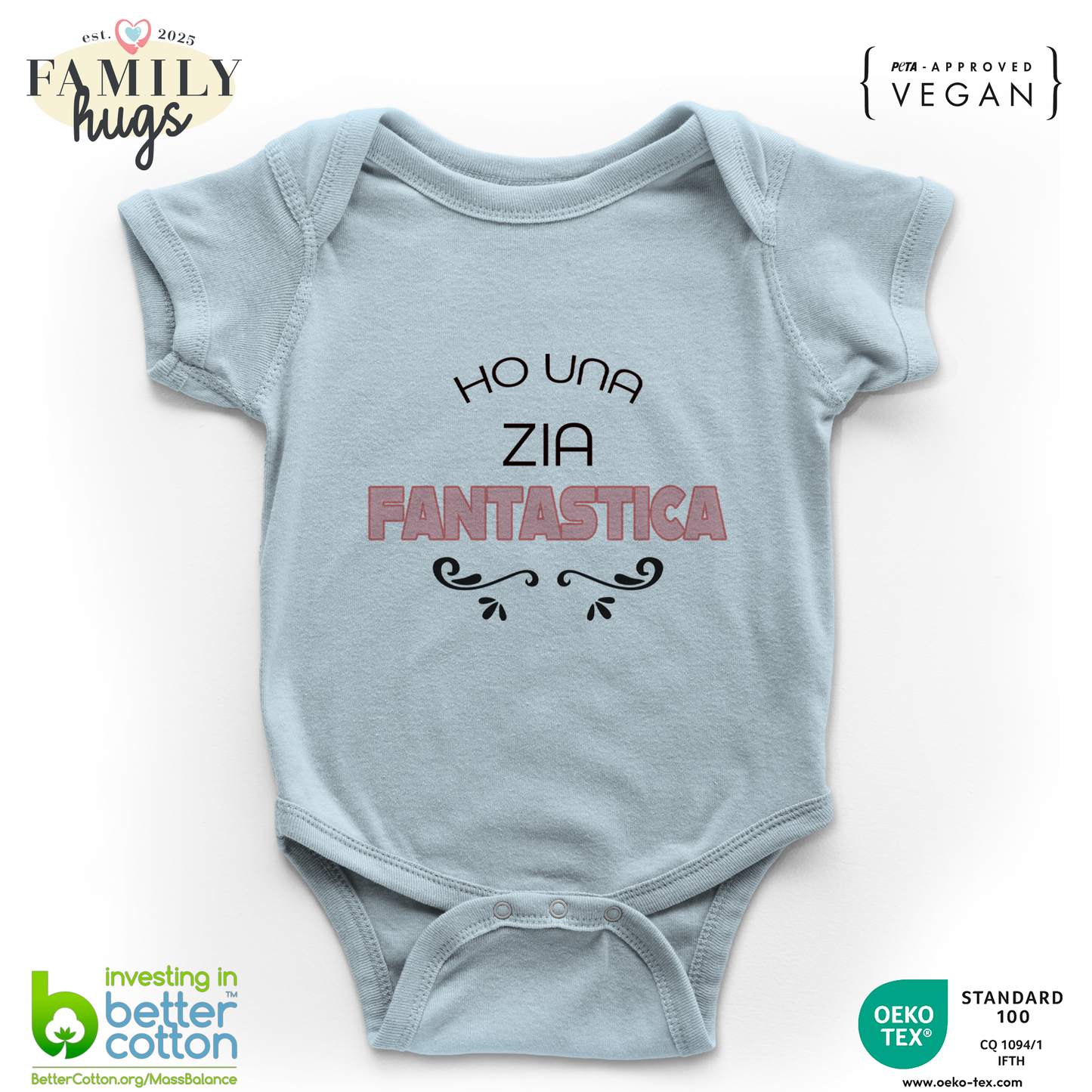 body neonato - ho una zia fantastica