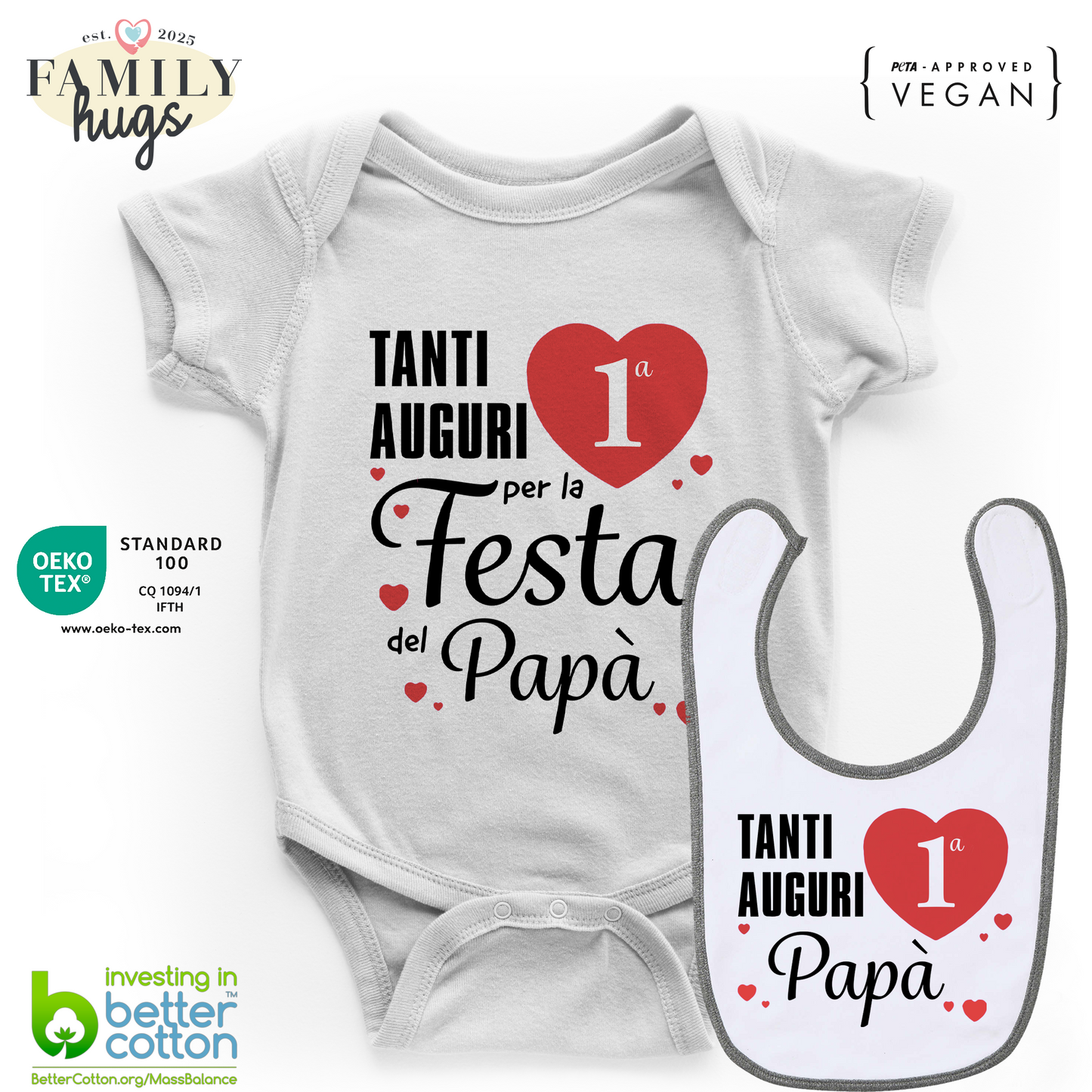 body neonato - la nostra prima festa del papa