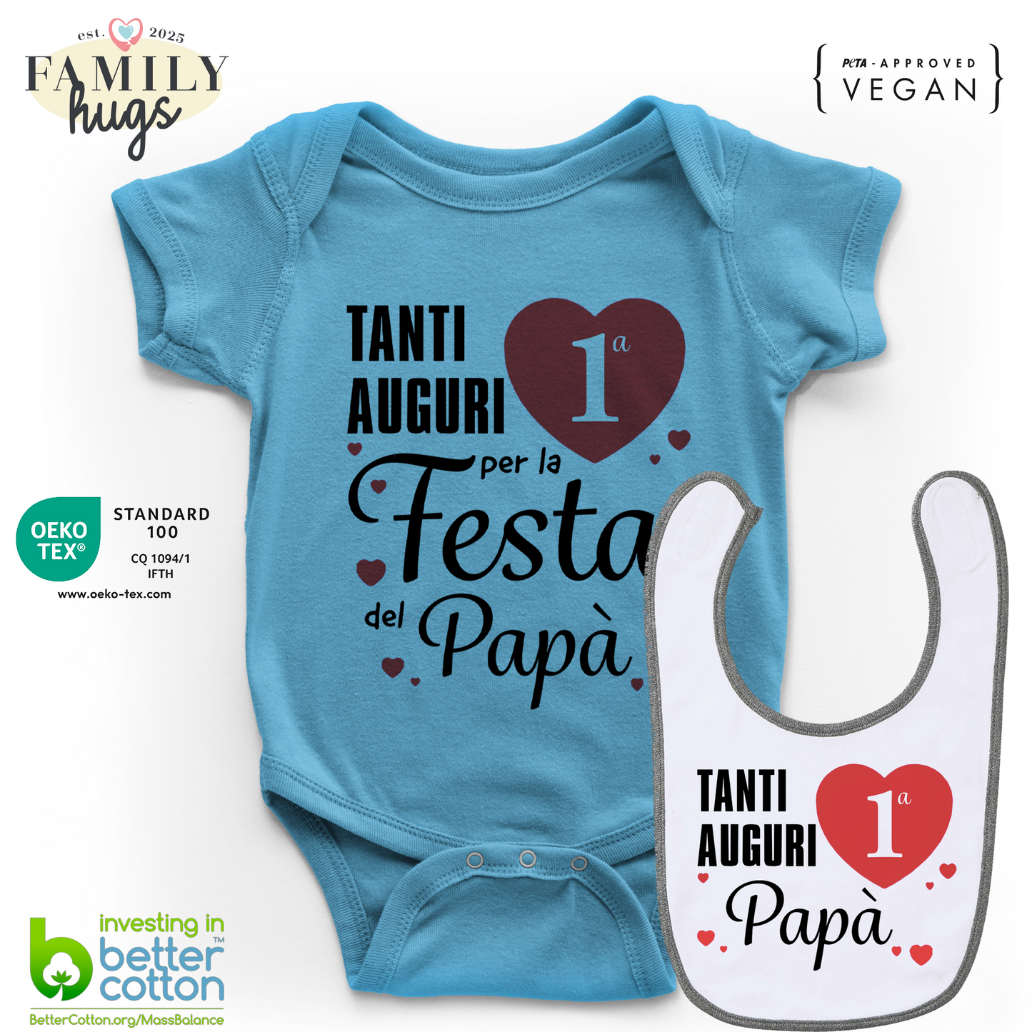 body neonato - la nostra prima festa del papa