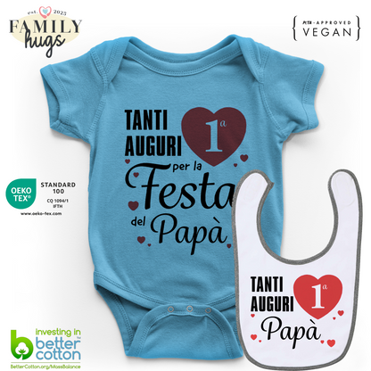 body neonato - la nostra prima festa del papa
