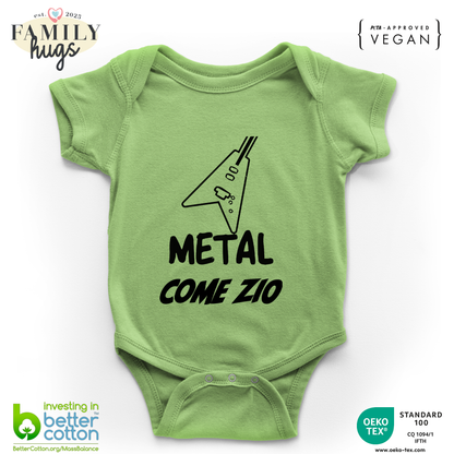 body neonato -metal come zio
