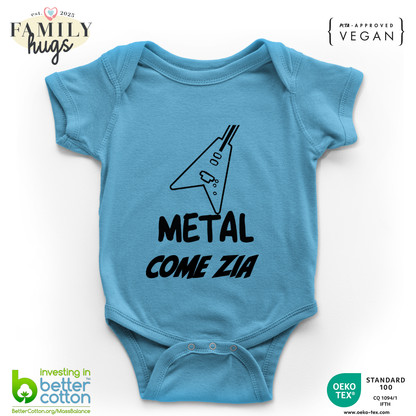 body neonato -metal come zia