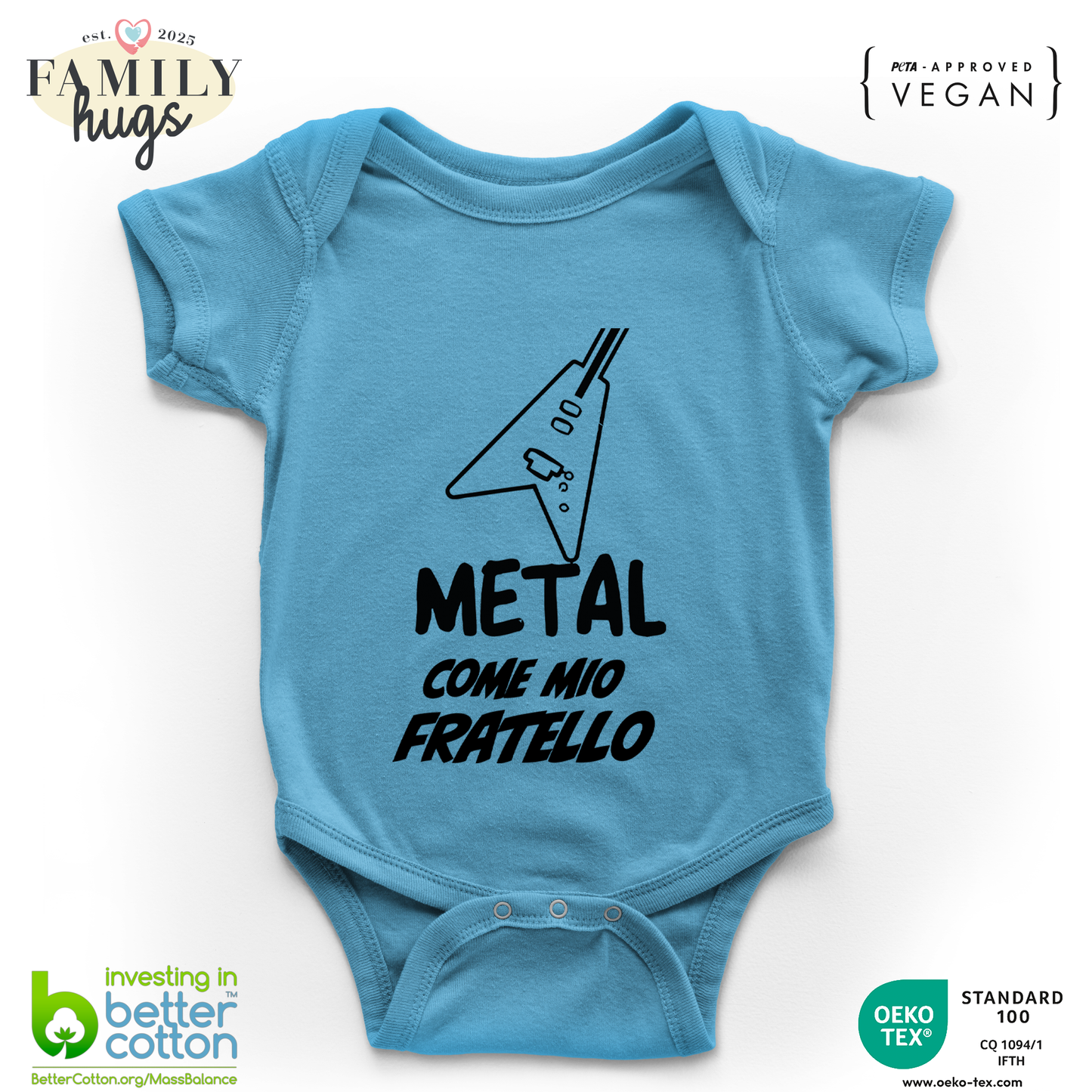 body neonato -metal come fratello