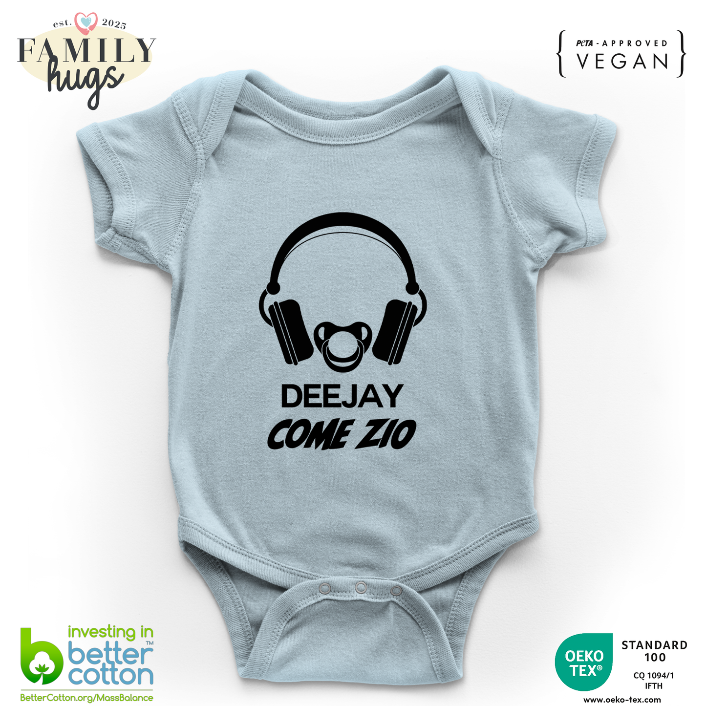 body neonato -deejay dj come zio