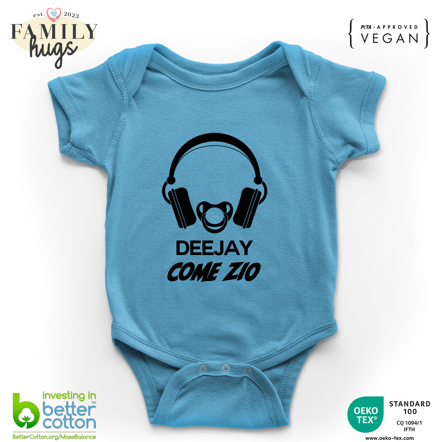 body neonato -deejay dj come zio