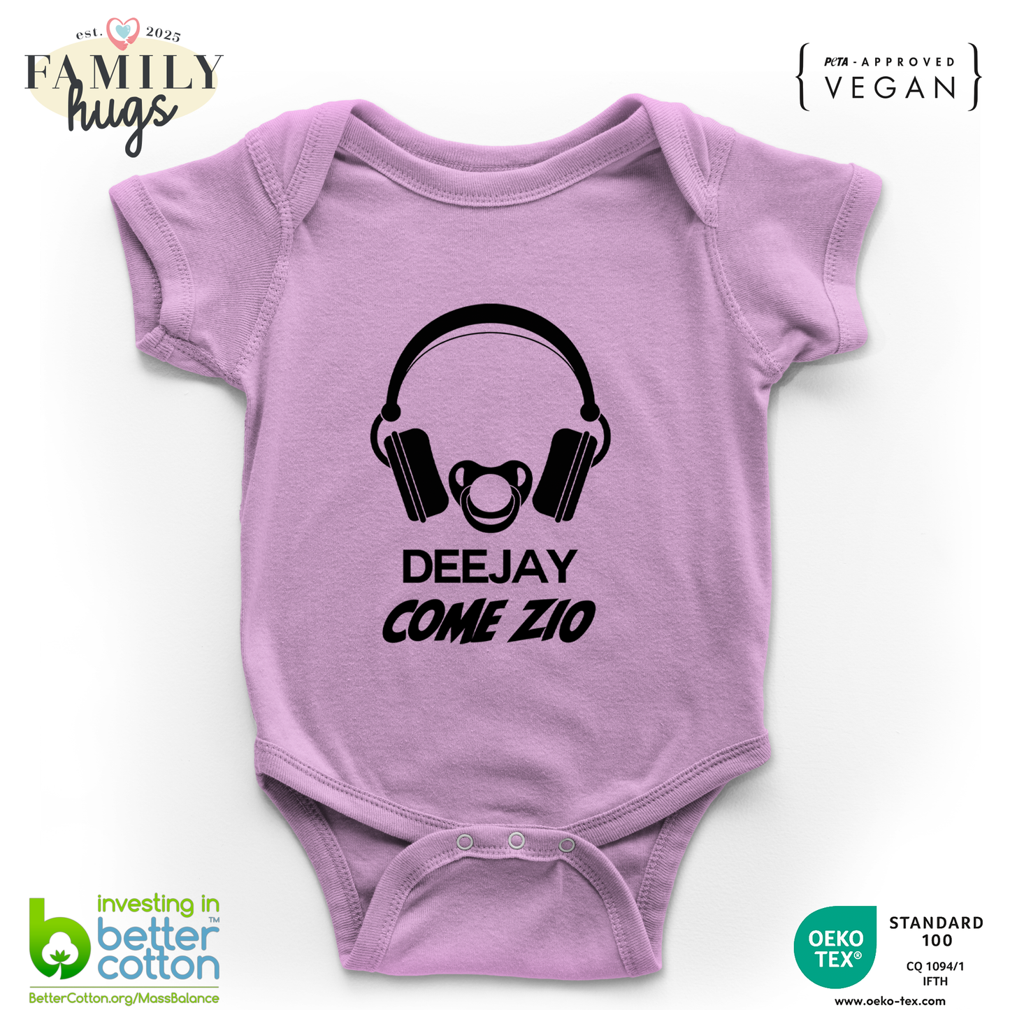 body neonato -deejay dj come zio